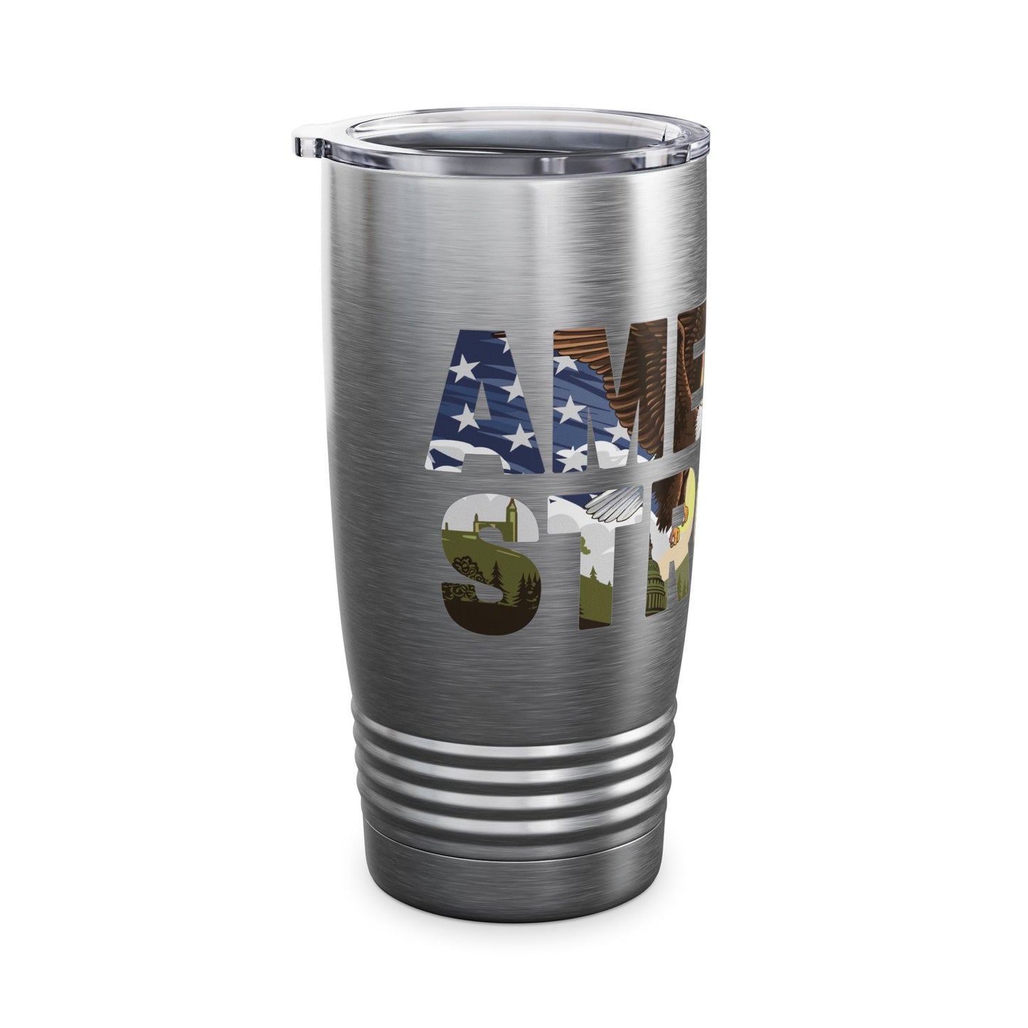 America Strong Ringneck Tumbler 20oz