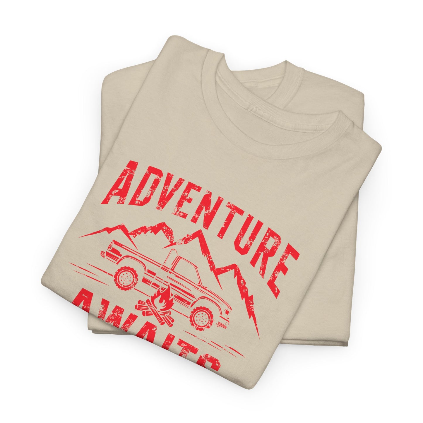 Adventure Awaits Unisex Tee for Outdoor Lovers