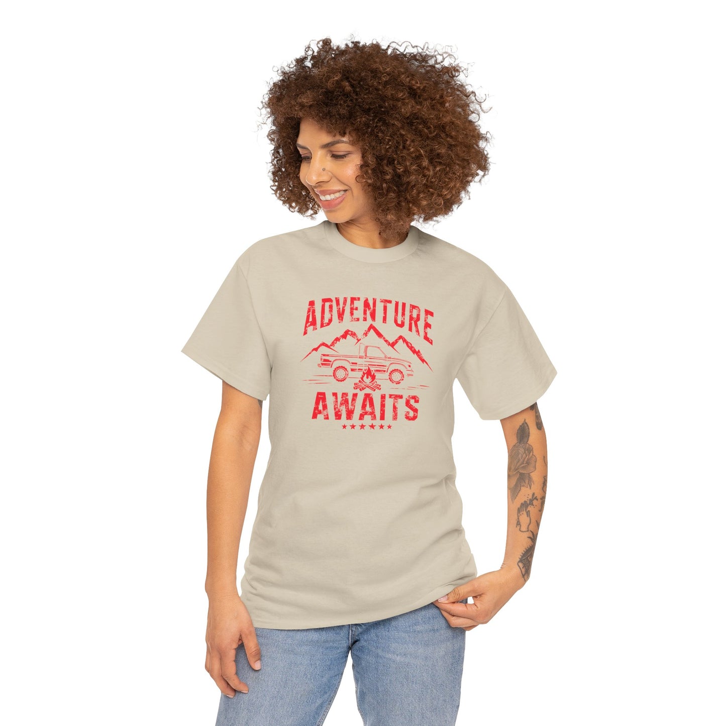 Adventure Awaits Unisex Tee for Outdoor Lovers