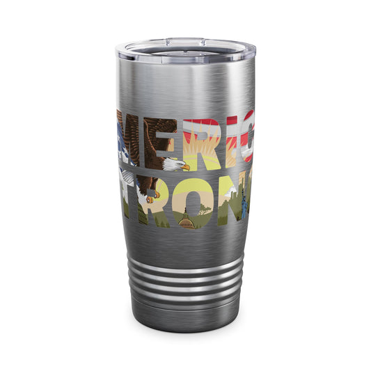 America Strong Ringneck Tumbler 20oz