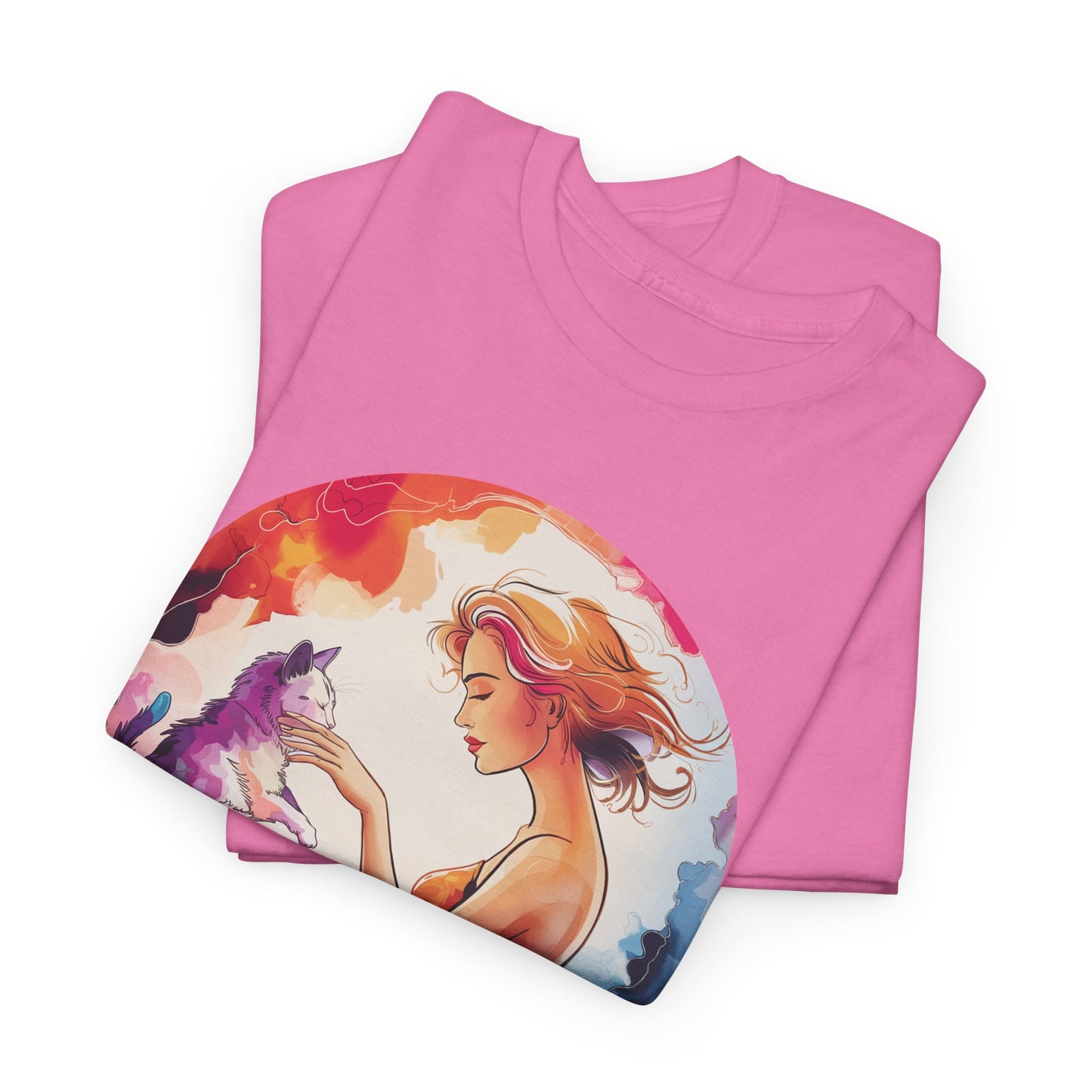 Whispers of Serenity: Dreamy Art Tee