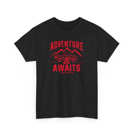 Adventure Awaits Unisex Tee for Outdoor Lovers