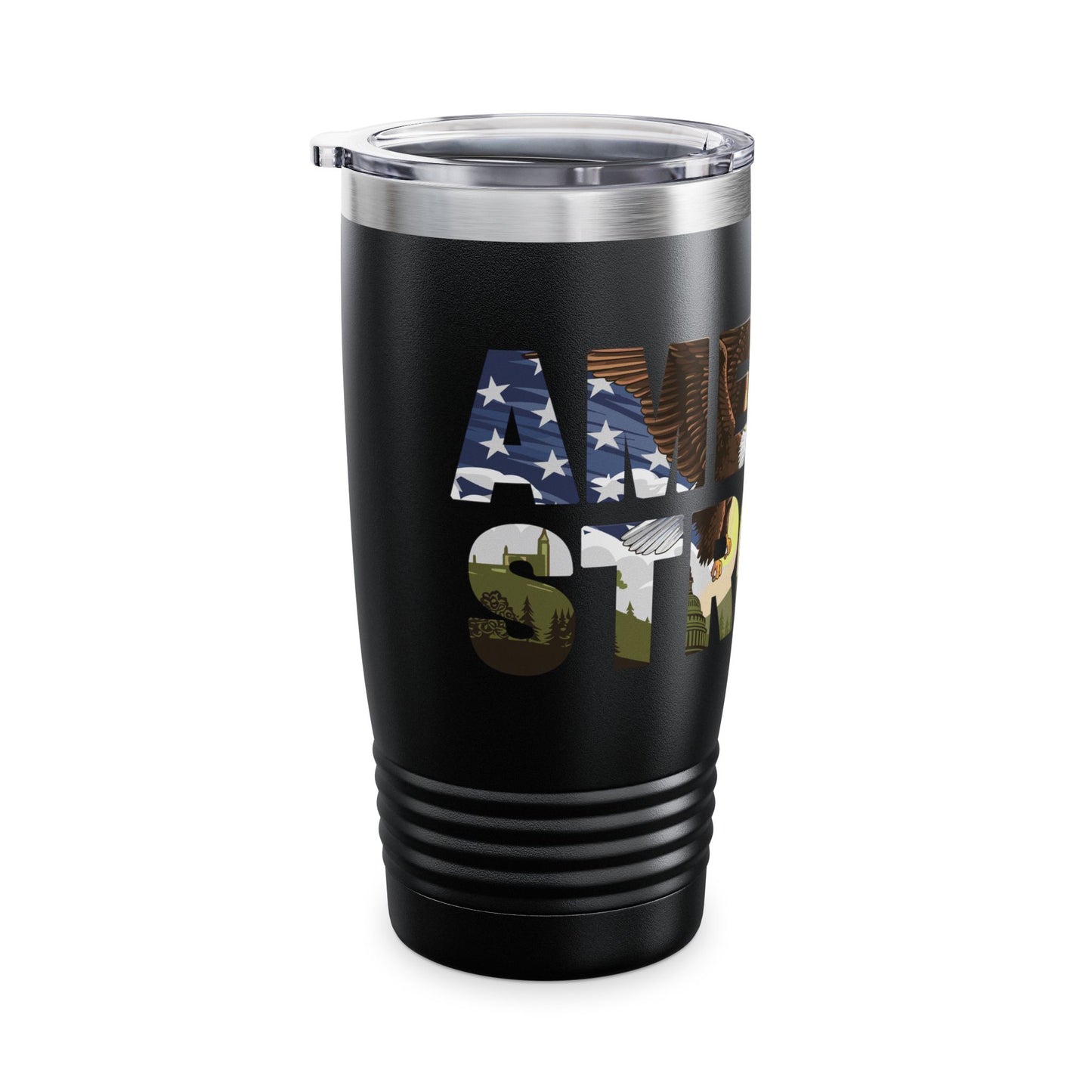 America Strong Ringneck Tumbler 20oz