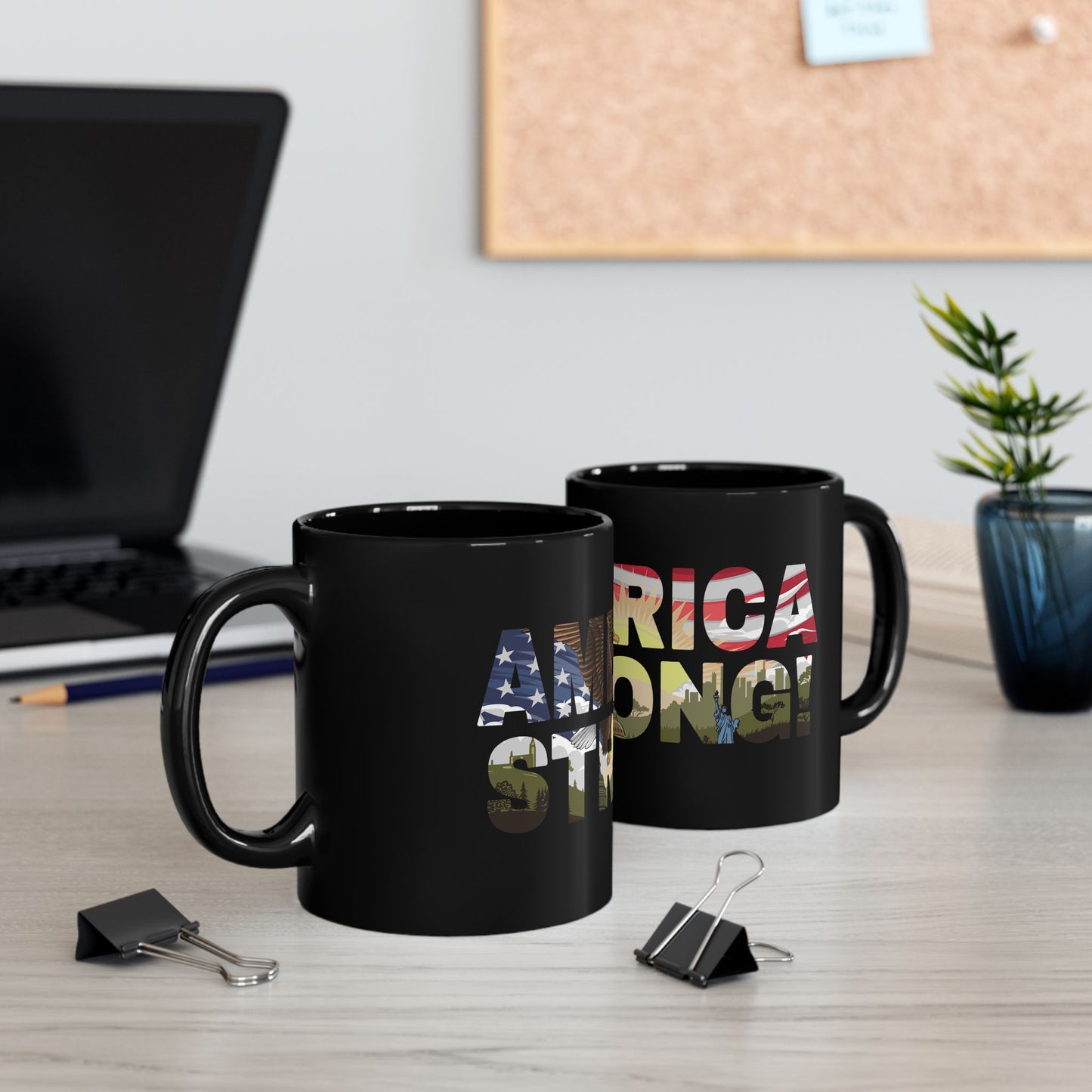 America Strong 11 oz Coffee Mug