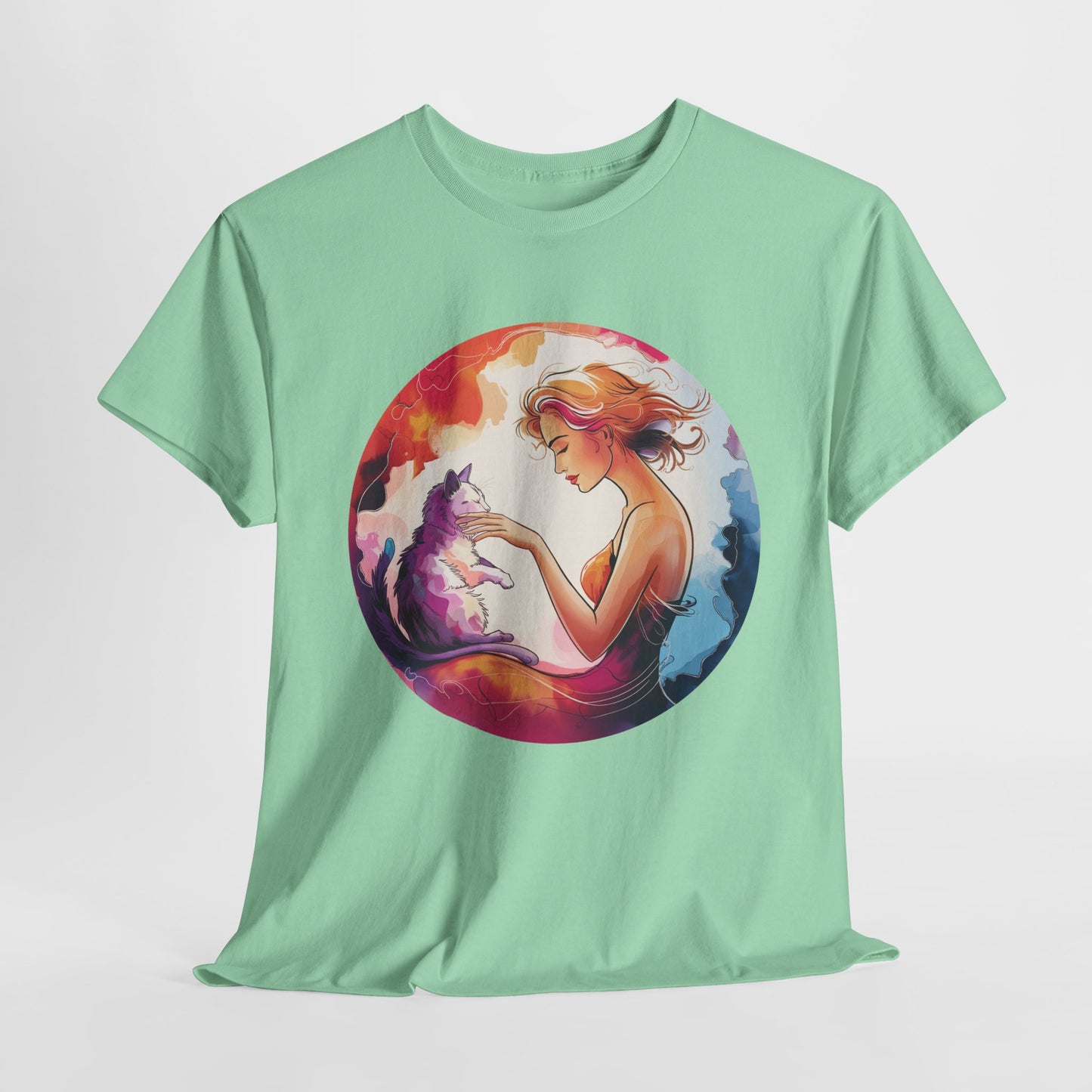 Whispers of Serenity: Dreamy Art Tee