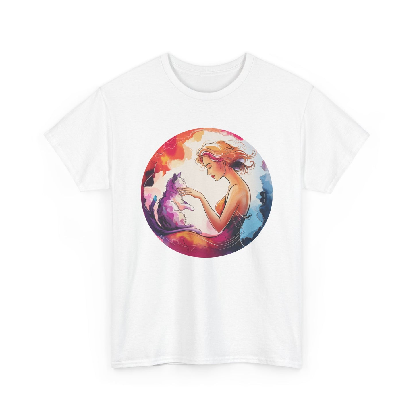 Whispers of Serenity: Dreamy Art Tee