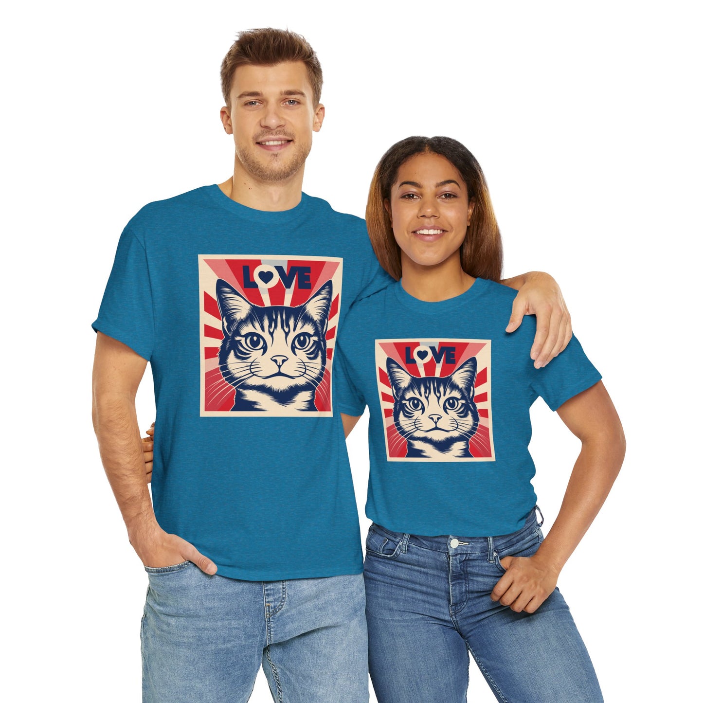 Retro Feline Love Tee