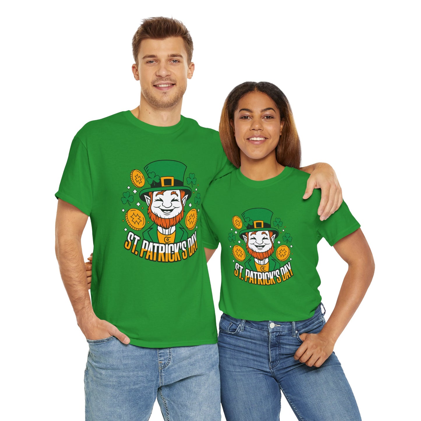 St Patrick's Day Tee - Leprechaun Unisex T-Shirt