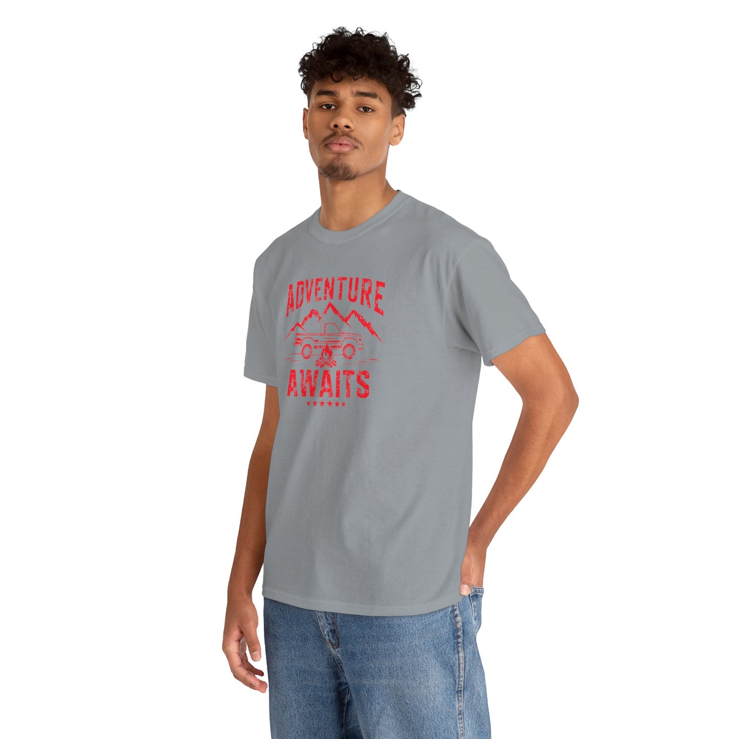 Adventure Awaits Unisex Tee for Outdoor Lovers