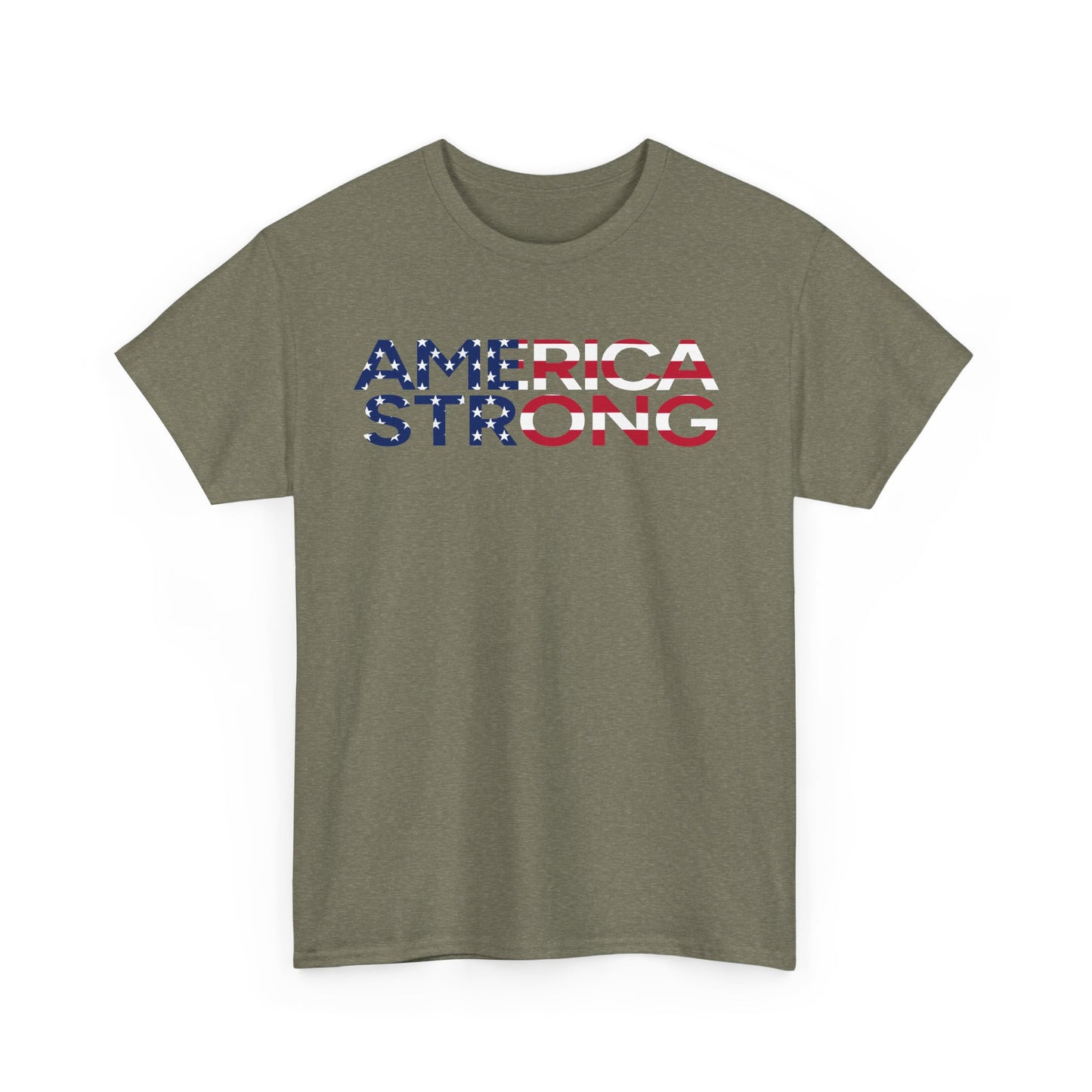 Flag Tee - American Strong Tshirt