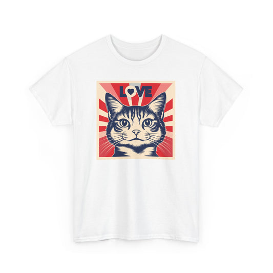 Retro Feline Love Tee