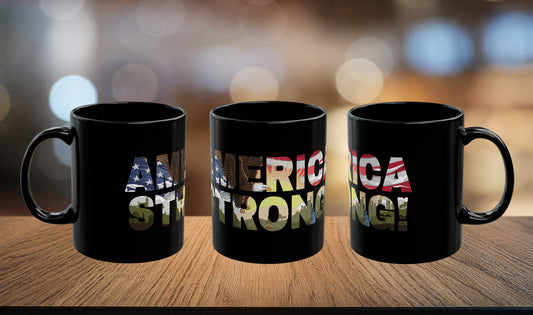 America Strong 11 oz Coffee Mug