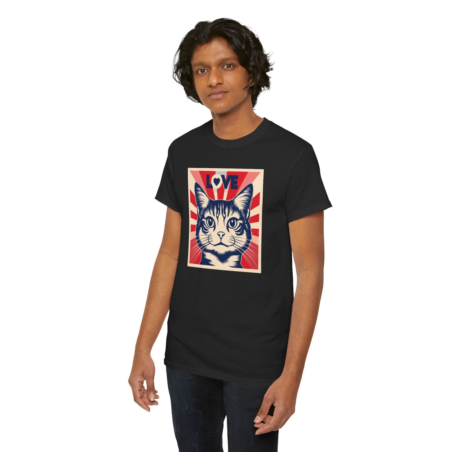 Retro Feline Love Tee