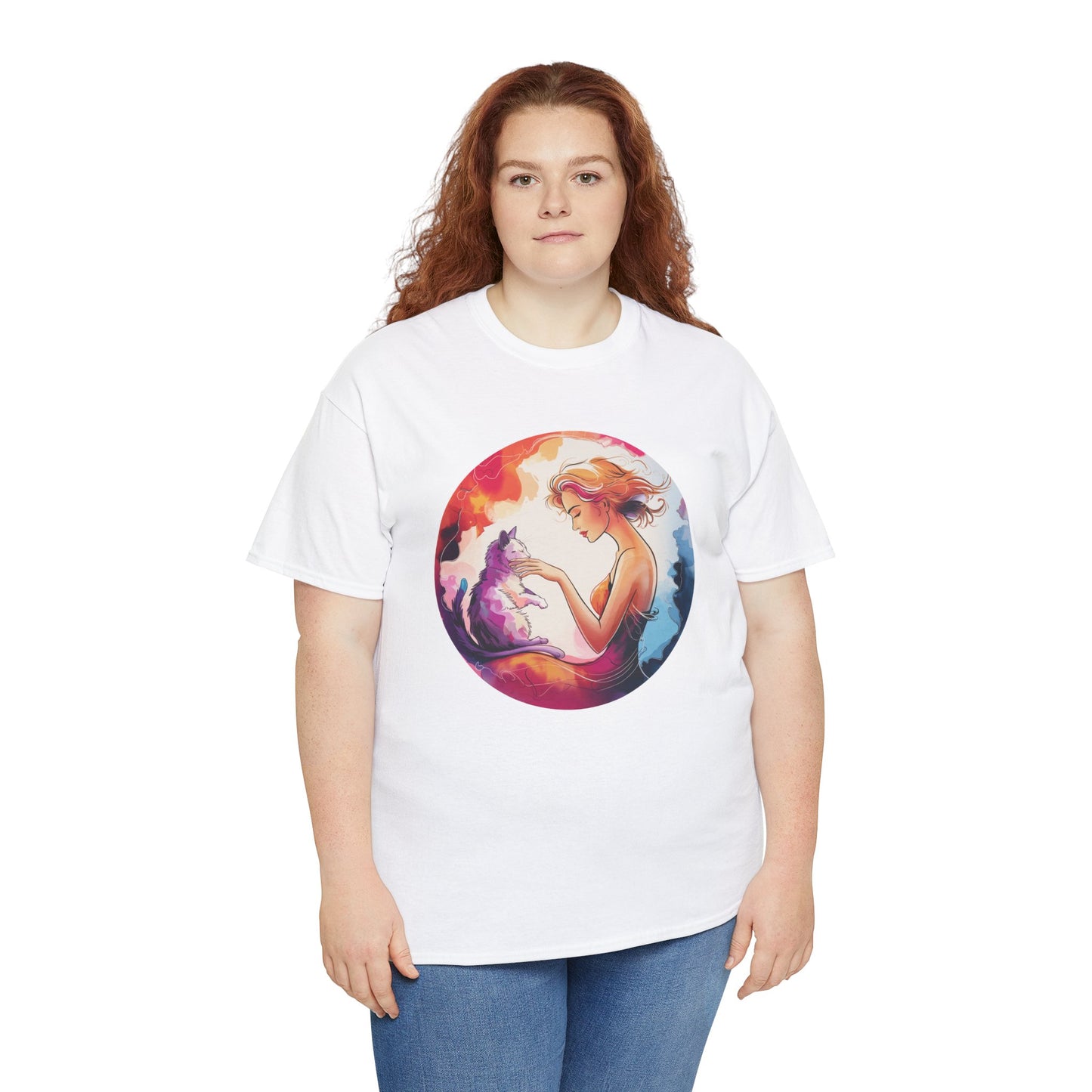 Whispers of Serenity: Dreamy Art Tee