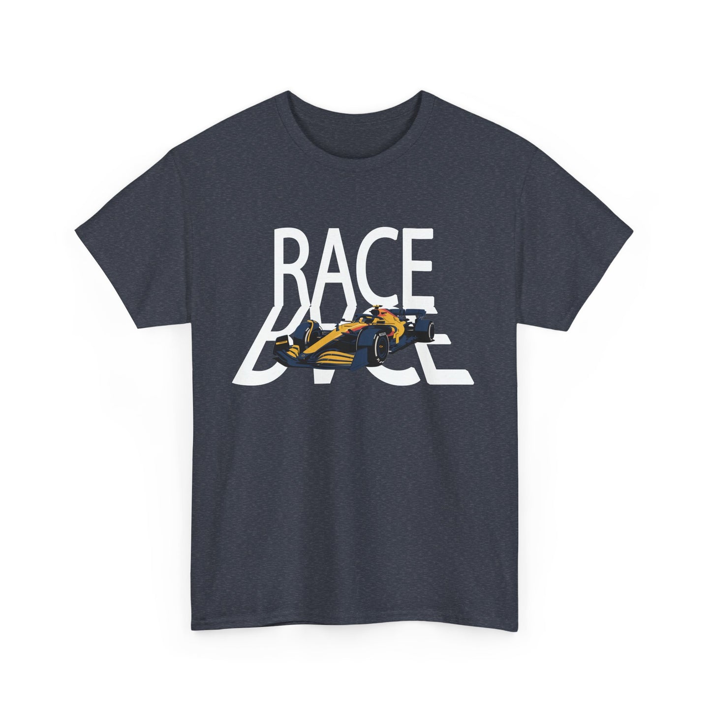 Formula 1 Race Car Enthusias Heavy Cotton Tee