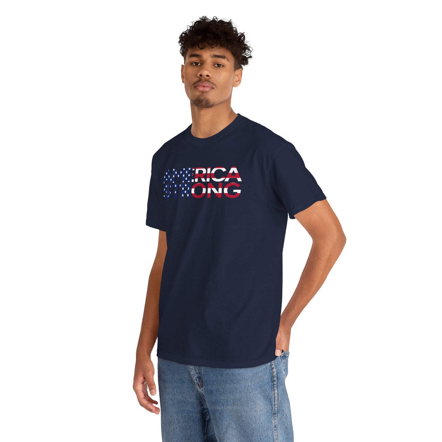 Flag Tee - American Strong Tshirt