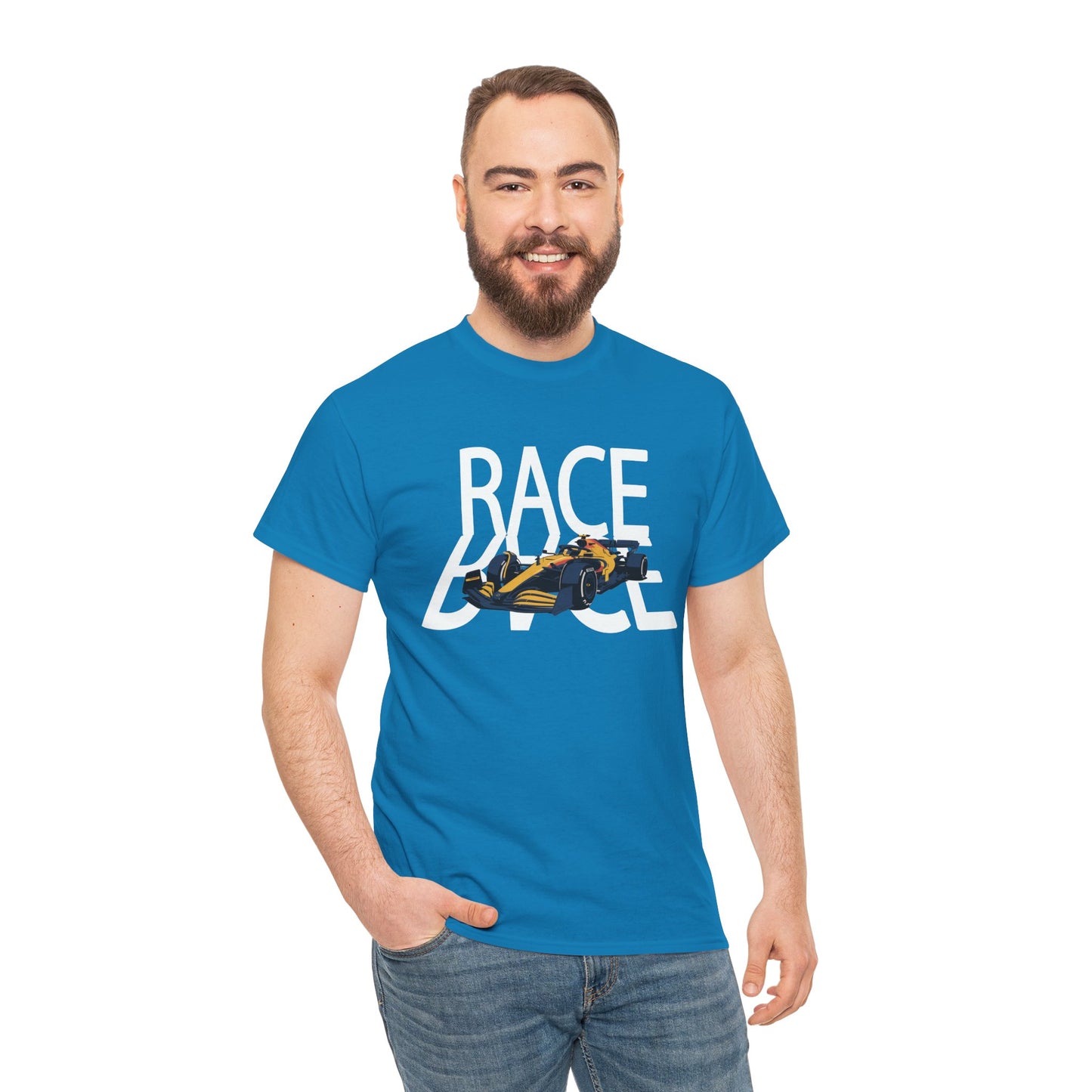 Formula 1 Race Car Enthusias Heavy Cotton Tee