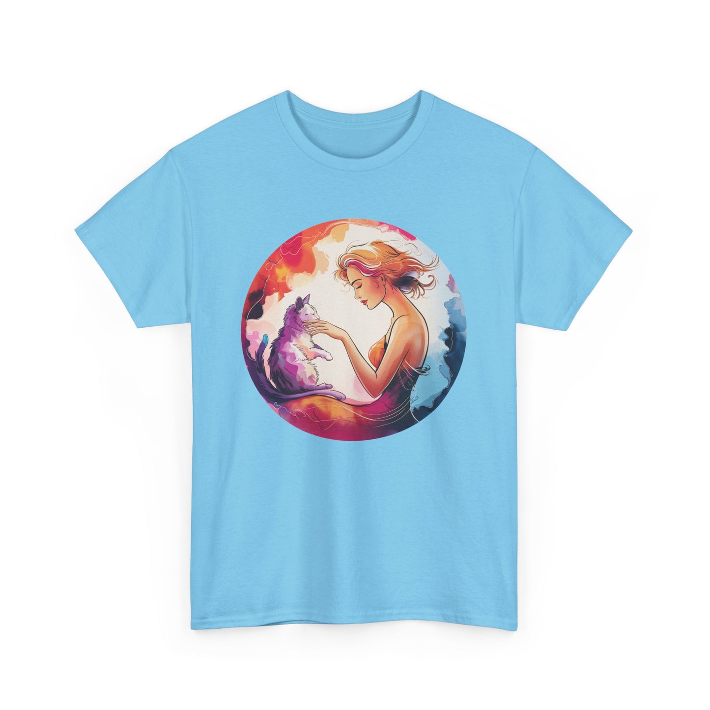 Whispers of Serenity: Dreamy Art Tee