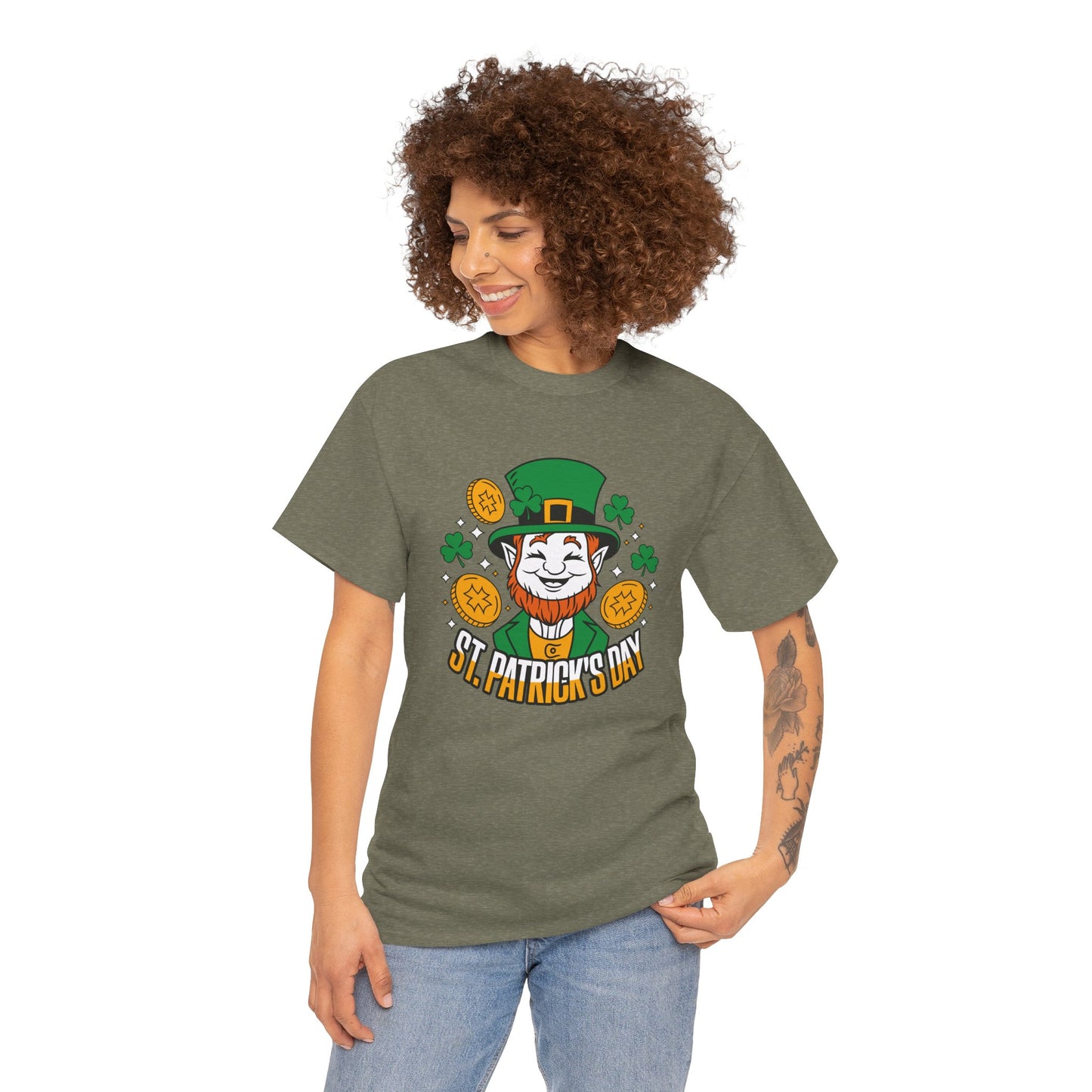 St Patrick's Day Tee - Leprechaun Unisex T-Shirt