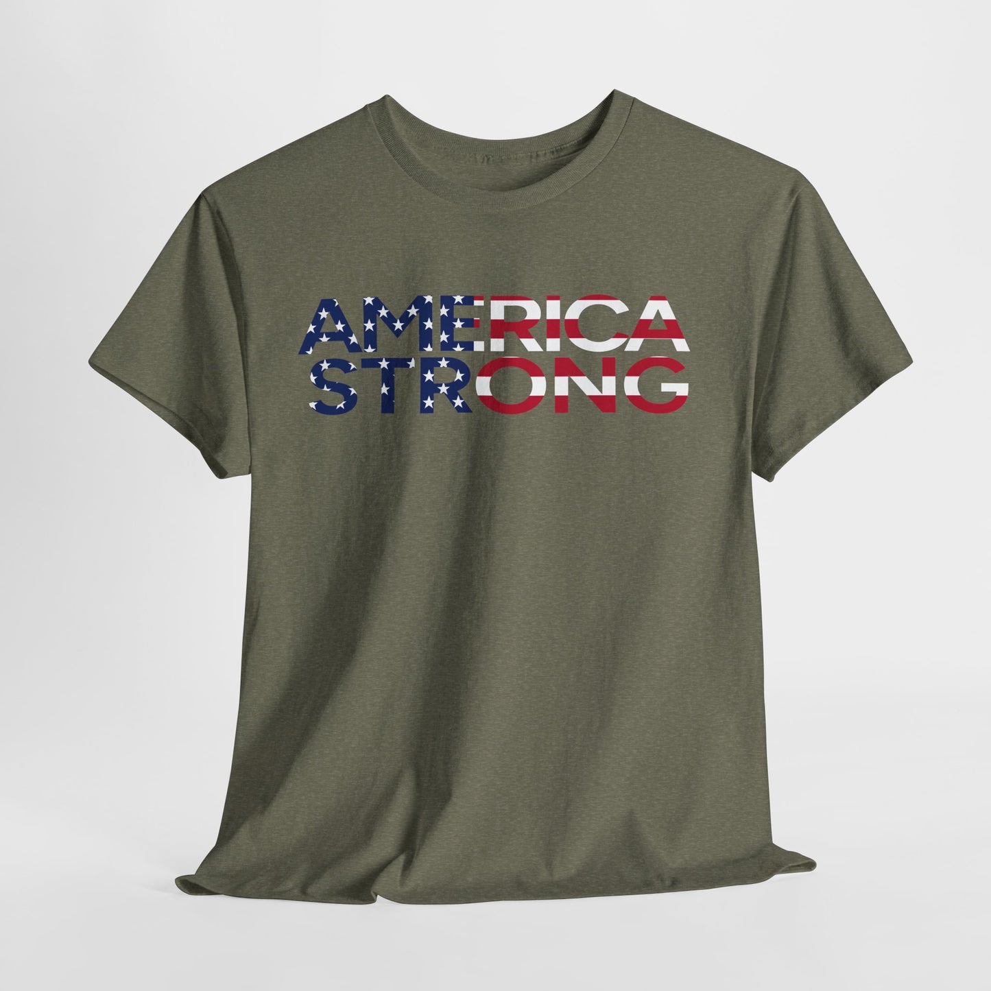 Flag Tee - American Strong Tshirt